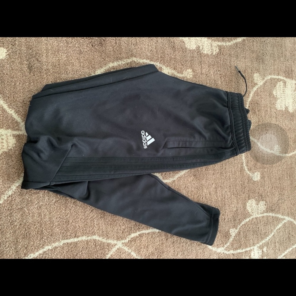 Black adidas sweats